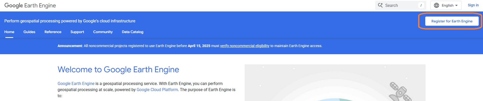 Service Account description screenshot